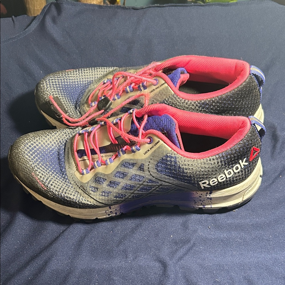 Reebok Women's Athletic Shoes in Blue and Pink